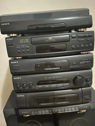 Aparelho de som Sony Completo RETIRADA HOJE NO LOCAL