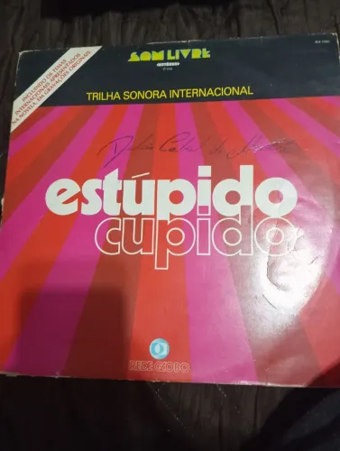 LP da novela estupido cupido internacional 