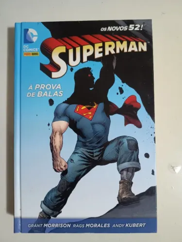 Superman (Novos 52!): À Prova de Balas (Panini), por Grant Morrison! - em Ótimo Estado!