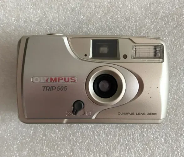Câmera Olympus Trip 505 Máquina Fotográfica Vintage