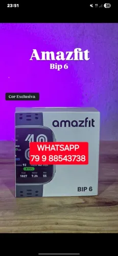 BIP 6 AMAZFIT  - ULTIMA UNIDADE! SEM REPOSIÇÃO!