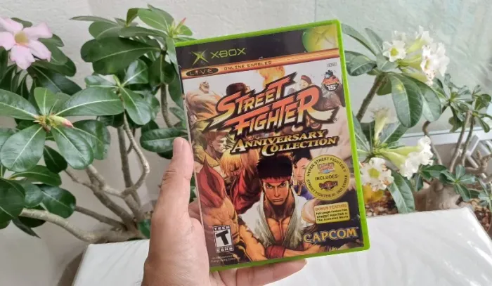 Street Fighter Anniversary Collection Xbox / 360, Raro Cib