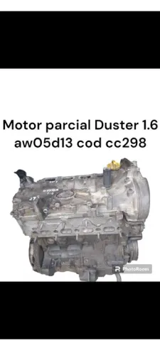 Motor Duster 1.6 16V aw05d13 cod cc298