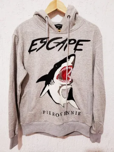 Moletom cinza - Escape Shark