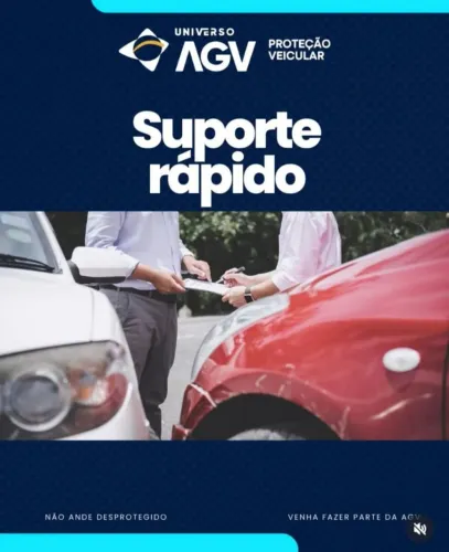Carro seguro e protegido AGV