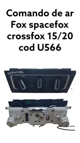 Comando De Ar Fox Spacefox Crossfox 15/20 Cod U566