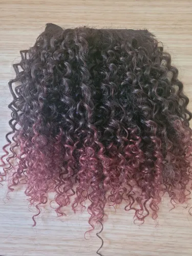 Mega Hair Cacheado Ombré
