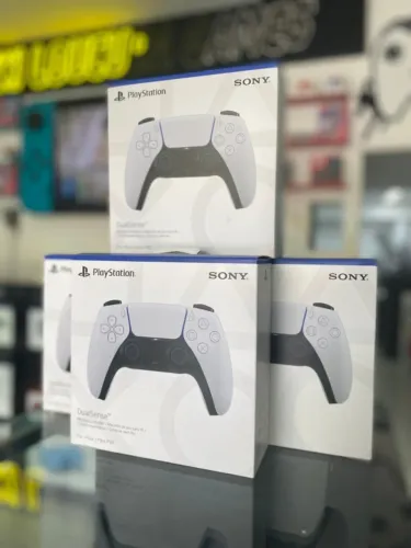 Controle sem fio DualSense Branco ou Preto
