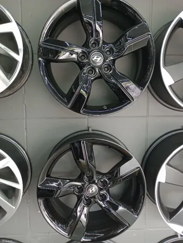 Rodas Aro 17 Linha Hyundai/Civic-Black Piano 