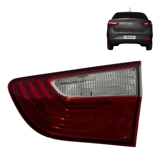 Lanterna Grand Siena 2012 2013 A 2021 Tampa Direita Original Vermelho Direito/passageiro