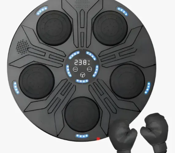 maquina de boxe musical bluetooth treino