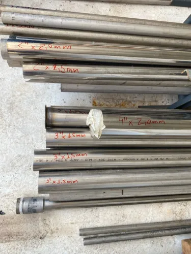 Ret Tubos Inox 304 para escapamento 