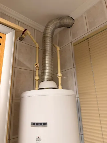 Aquecedor a gás de acumulação (Boiler)