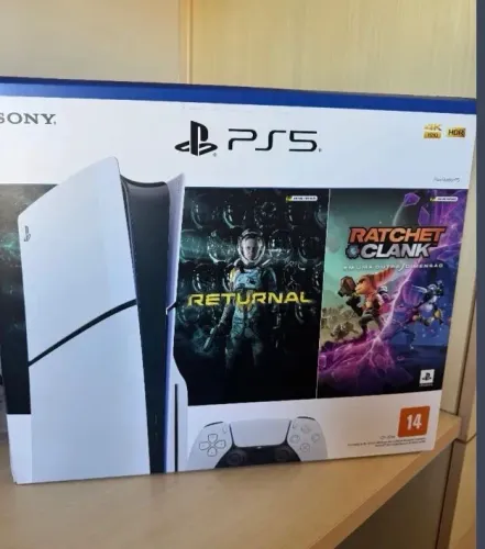 PS5 SLIM MÍDIA FÍSICA COM NOTA FISCAL - ACEITO CARTÃO