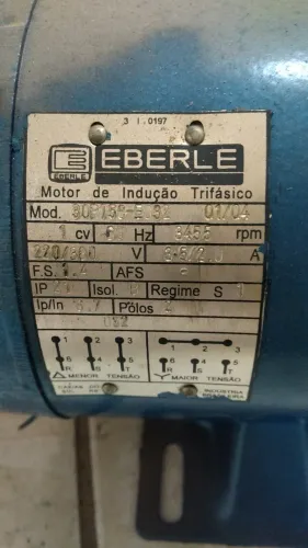 Bomba centrifuga 1 cv trifásica Nova