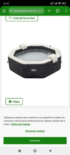 SPA 1098 Intex completo usado poucas vezes