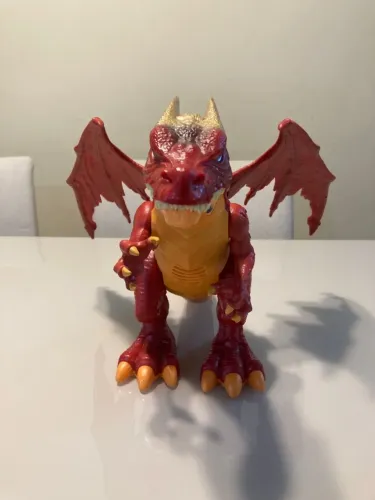 Robo alive dragão sopro de fogo vermelho - candide