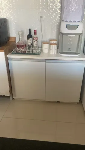 Armário de Cozinha Branco - 2 Portas