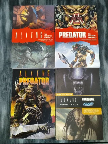 Pacote Aliens, Predator e Prometheus - Em INGLÊS