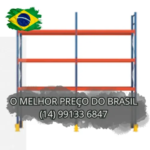 Porta palete, estantes em aço