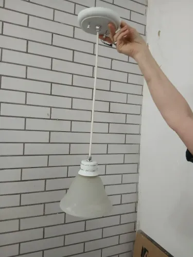 Lustre pendente vidro 3 unidades