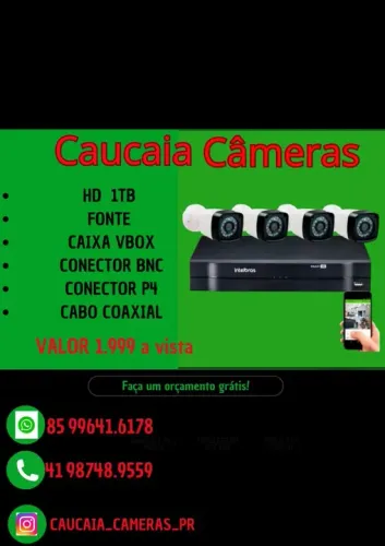 Promoção de DVR Intelbras 4 canais