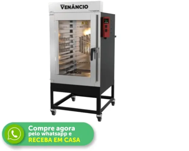 Forno Turbo Twister 10 Esteiras Venâncio Elétrico Monofásico 220V
