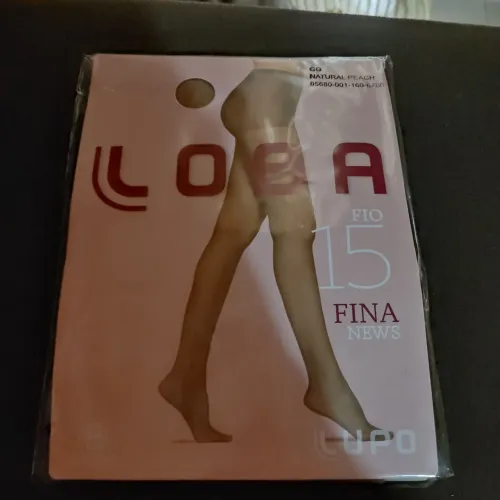 Meia Calça Fio 15 Natural Peach Lupo loba 
