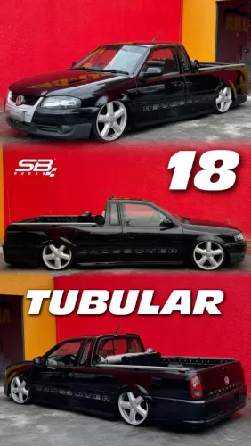 Roda Volkswagen gol gti 16v aro 18 prata 4x100 novas