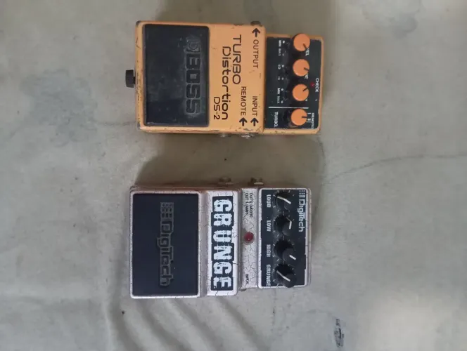 Pedais de Distorção de Guitarra