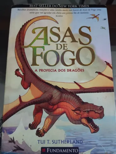 Vendo livro Asas de fogo. A profecia dos dragões