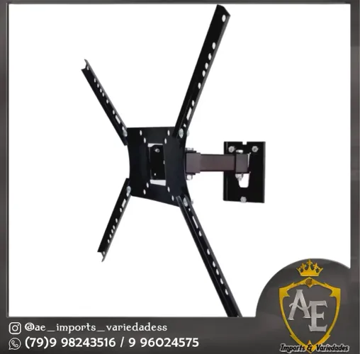 Suporte de Tv articulado braço curto 