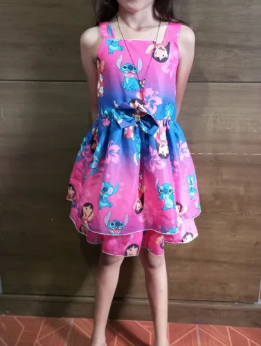 Vestido Lilo e Stitch