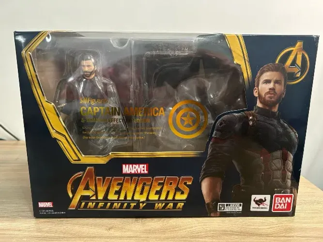 Capitão América Guerra Infinita Com Efeito Explosão - Marvel Legends