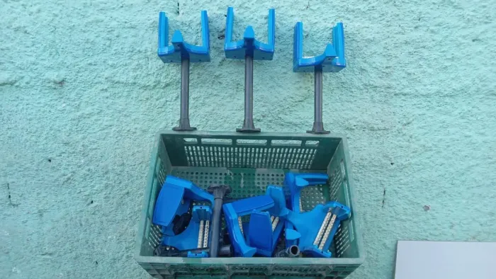 Suporte para sacolas de sacolão