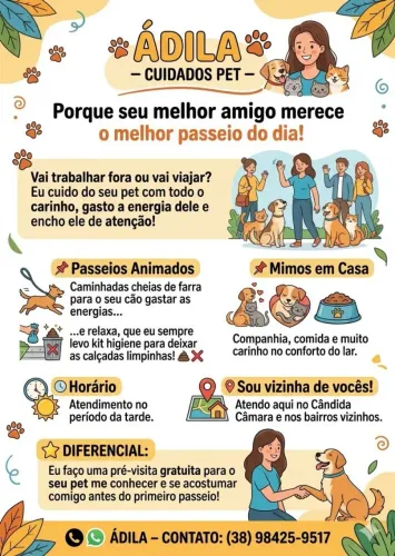 ? Cuidadora de Cães e Gatos / Pet Sitter