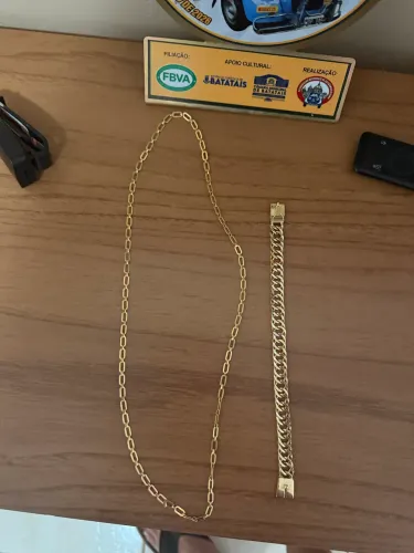 Ouro maciço 18 l