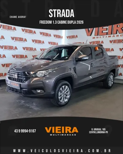 Fiat Strada Freedom 1.3 Flex 8V CD 2026