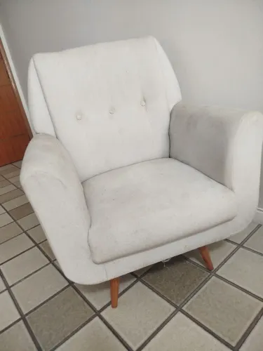 Poltrona de linho