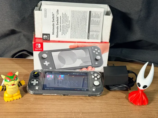 Nintendo Switch Lite Desbloqueado 128Gb na caixa!
