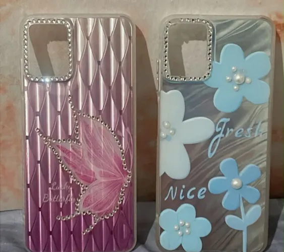Capinha Samsung A07 Borboleta e Flor 3D