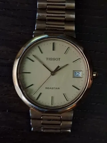 Relógio suíço masculino Tissot Seastar
