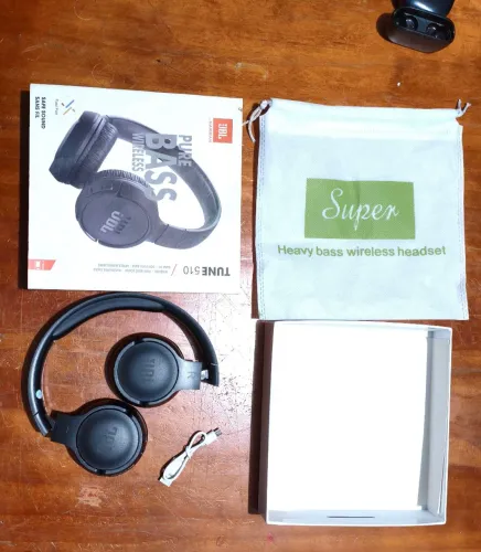 Fone JBL Tune 510BT Bluetooth Sem Fio - Funcionando Perfeitamente