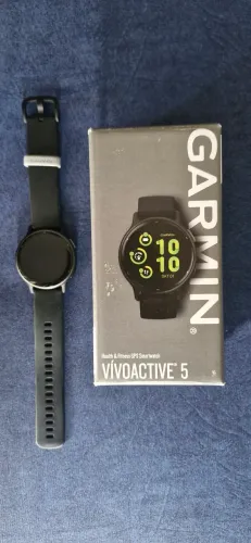 Garmin Vivoactive 5 - Impecável - 6 meses de uso