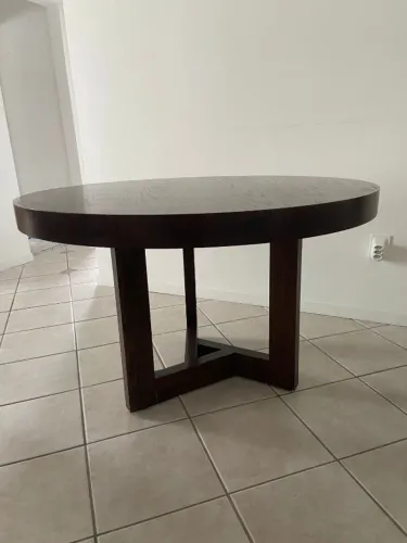 Mesa de Jantar Redonda - Diametro do Tampo 120 x Altura 75 cm
