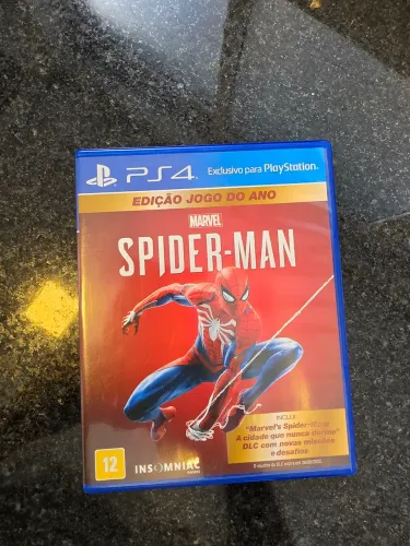 Spider Man PS4/PS5 Mídia Fisica