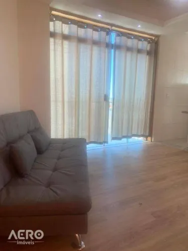 Apartamento com 1 dormitório para alugar, 38 m² por R$ 1.850,01/mês - Jardim Brasil - Baur
