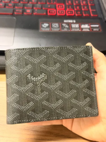 Carteira Goyard Preta