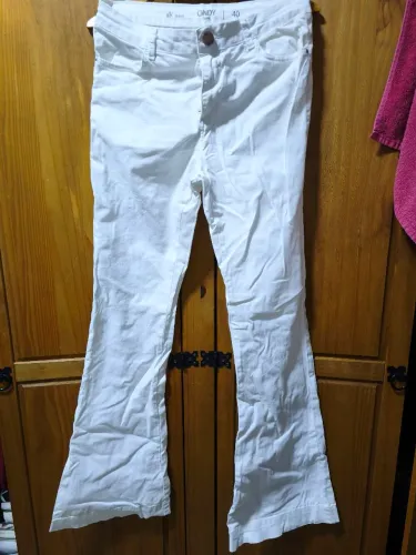 Calça jeans branca
