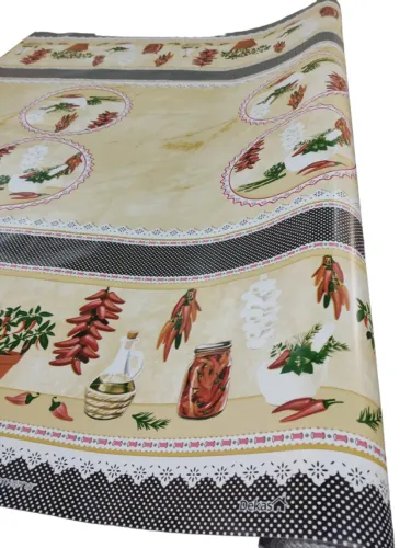 Toalha De Mesa Impermeável Pvc 140x140cm Térmica 4 Lugares